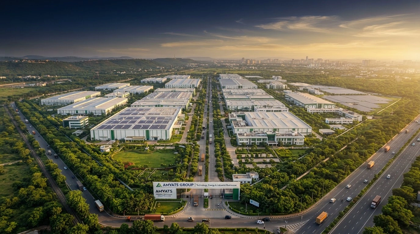 Amvats Group modern industrial manufacturing complex in India
